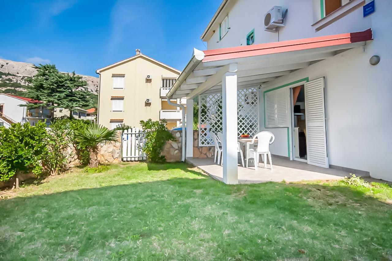 Apartments Ljubica Garden Baska  Bagian luar foto